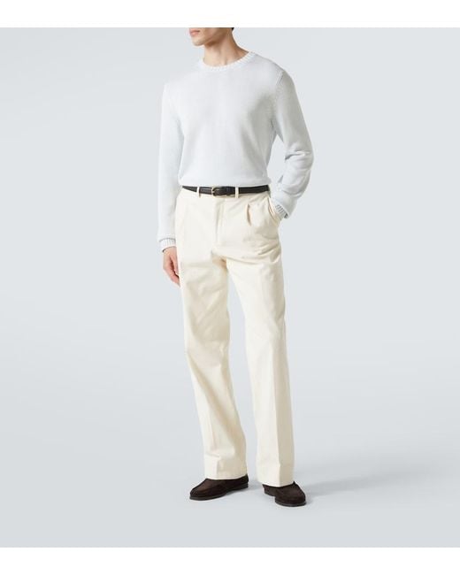 Pullover di Saman Amel in White da Uomo