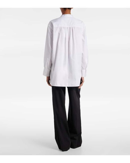 Victoria Beckham White Cotton Shirt