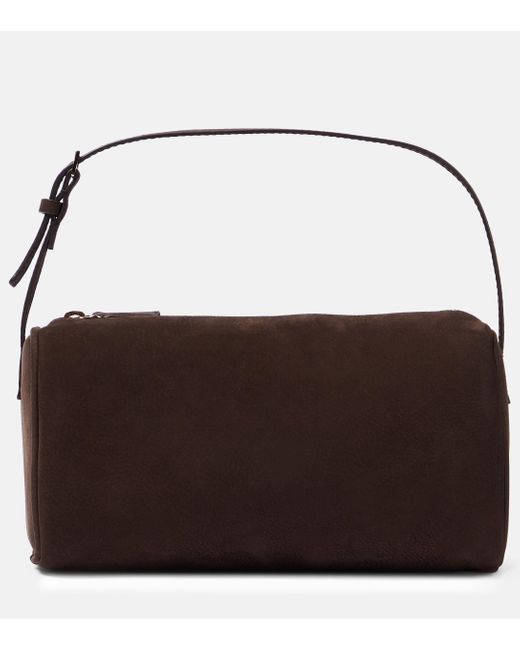 The Row Brown 90's Leather Shoulder Bag