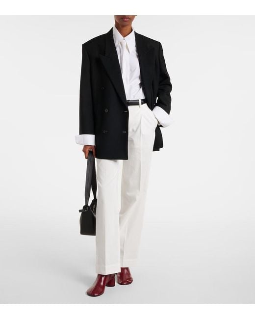 Proenza Schouler Red Glove Leather Ankle Boots