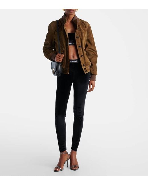 Tom Ford Black Velvet Bra