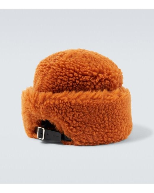 Cappello di Sacai in Orange da Uomo