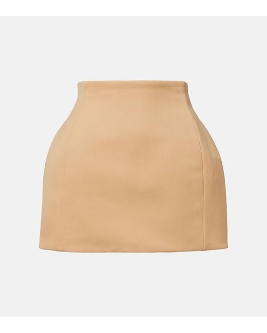 Wardrobe NYC Natural Rhw Miniskirt