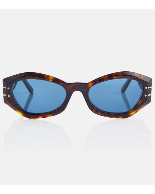 Dior Blue Diorsignature B1u Sunglasses