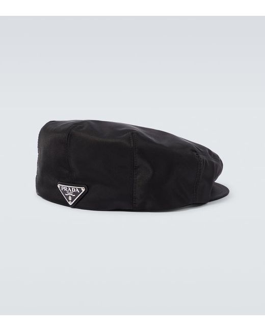 Cappello con logo di Prada in Black da Uomo