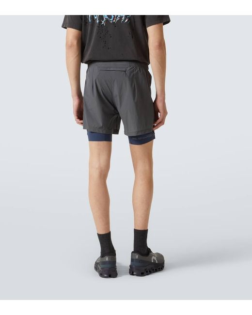 Short Techsilk En Cordura Satisfy pour homme en coloris Gray