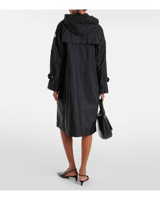 Moncler Black Hiengu Raincoat