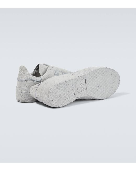 Y-3 Gray ‘Superstar’ Sneakers