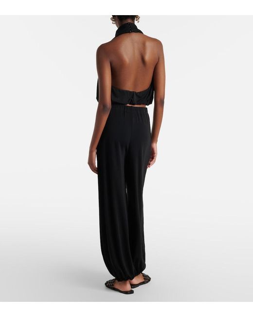 Adriana Degreas Black Balloon Pants