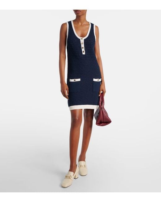 Salones Lady Horsebit De Piel Gucci de color White