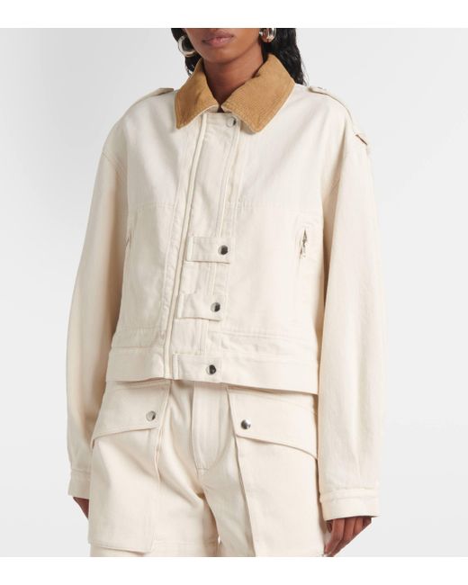 Isabel marant corduroy jacket deals