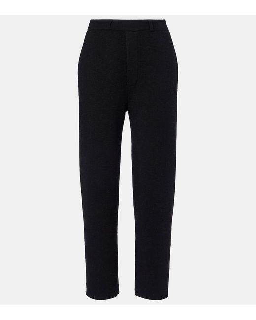 Pantalones Rectos Sonya De Cachemir Lisa Yang de color Blue