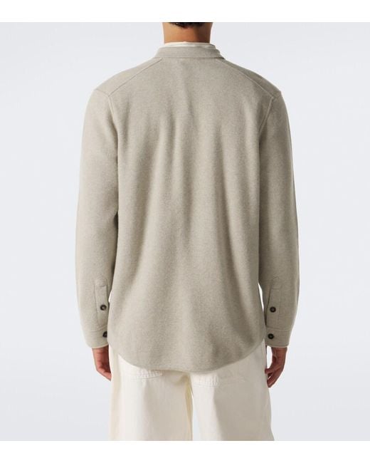 LeKasha Natural Minsk Cashmere Cardigan for men