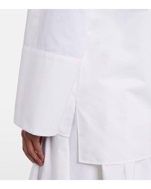 FFORME White Esme Cotton Shirt