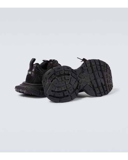 Zapatillas 3XL de malla gruesa Balenciaga de hombre de color Black