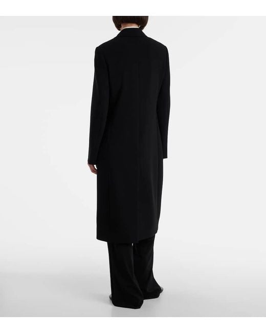 The Row Blue Cerys Wool-Blend Coat