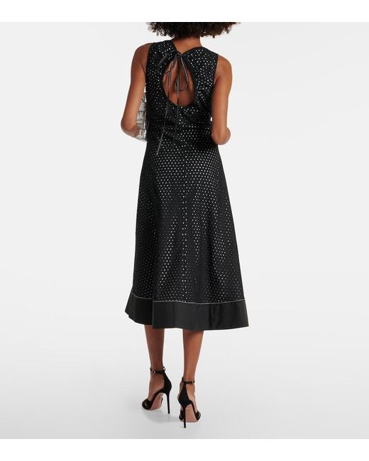 Proenza Schouler Black Label Juno Broderie Anglaise Midi Dress