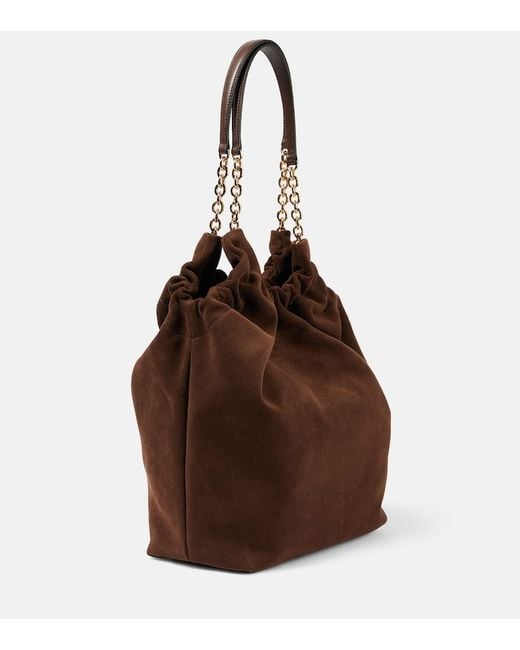 Sac Miami En Daim DeMellier London en coloris Brown