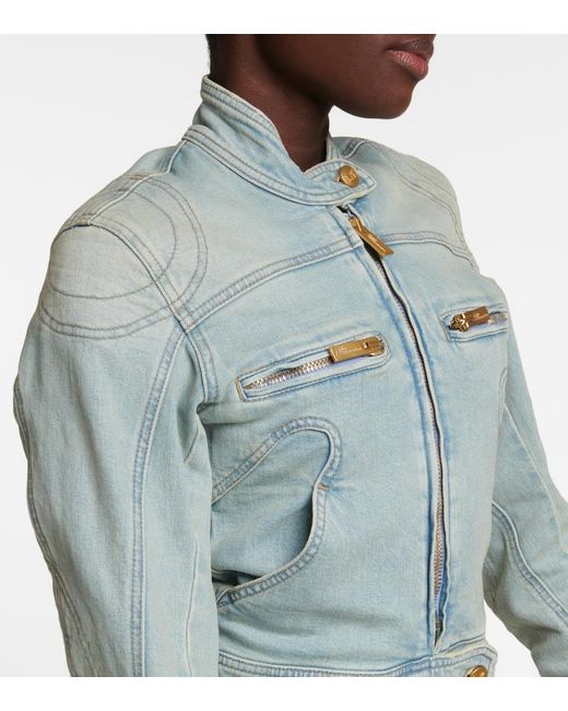 Blumarine Blue Denim Jacket
