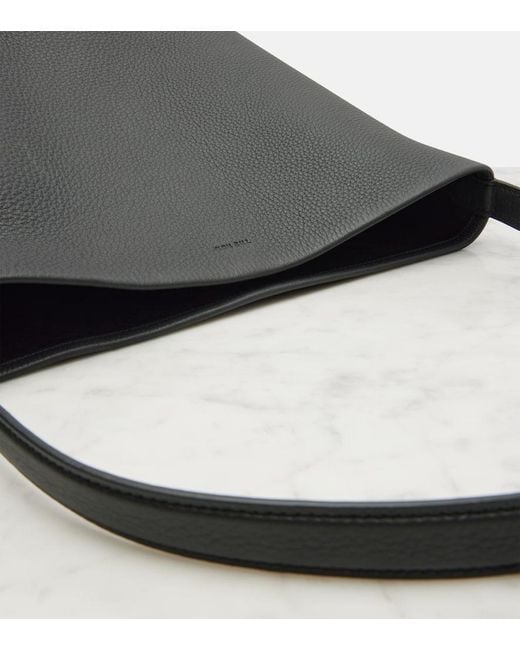Bolso Park N/S Medium De Piel The Row de color Black