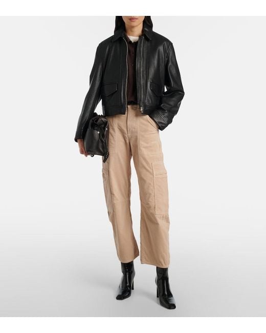Citizens of Humanity Natural Marcelle Cotton Corduroy Cargo Pants