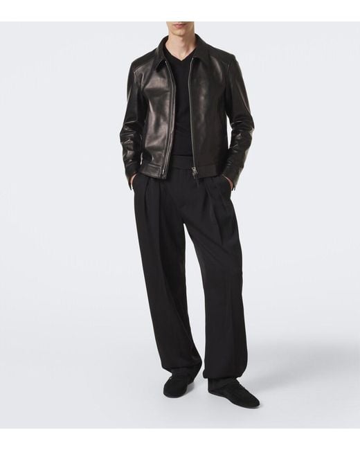 Dolce & Gabbana Black Dg Suede Loafers for men
