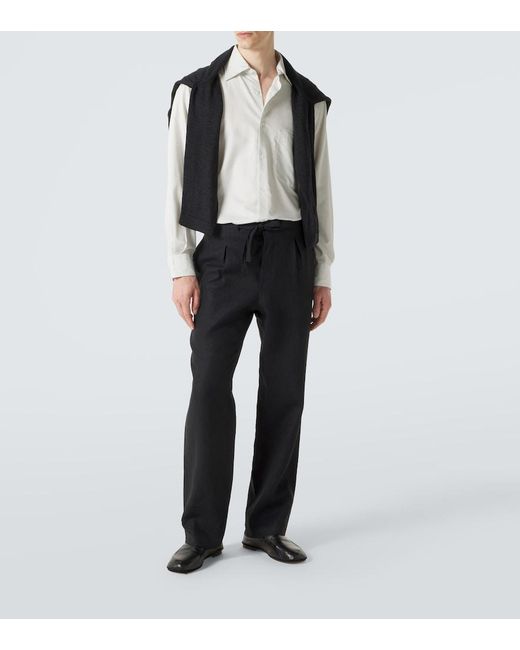 STÒFFA White Cotton And Silk Shirt for men