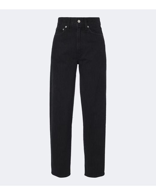 Agolde Black '80S Straight Jeans