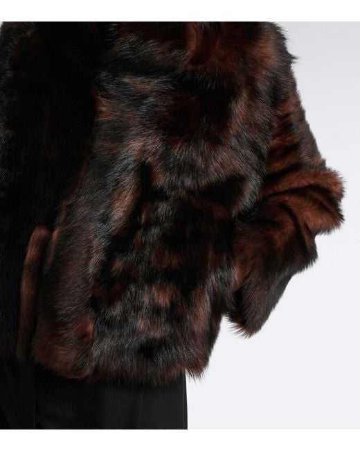 Arma Black Mooney Reversible Shearling Jacket