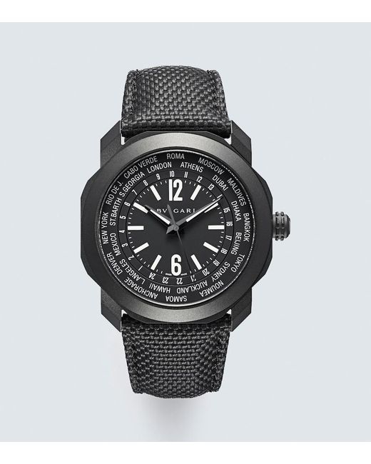 BVLGARI Black Octo Roma Watch for men