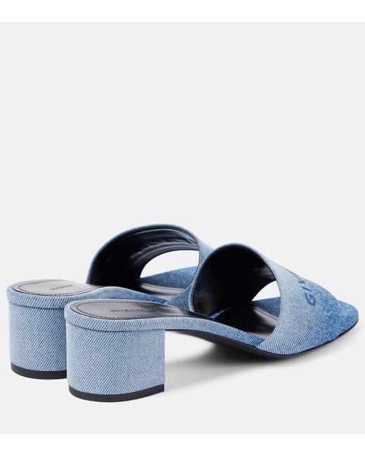 Mules di Givenchy in Blue