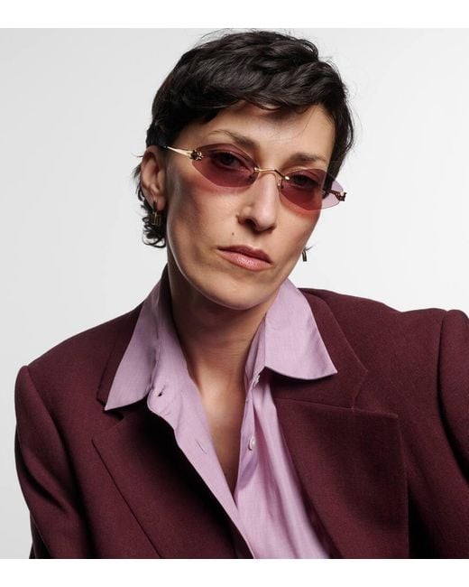 Cartier Pink Sonnenbrille Panthere De Cartier