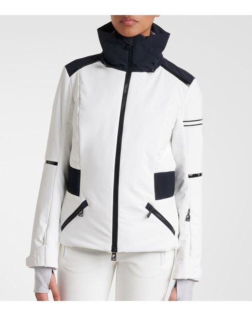 Toni Sailer White Martha Ski Jacket
