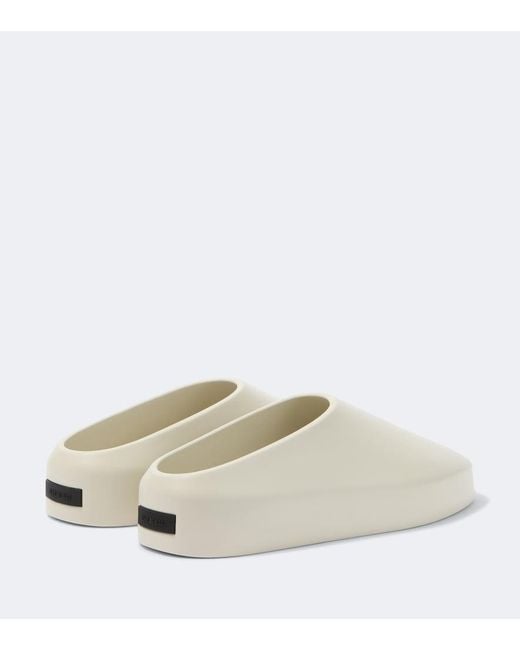Fear Of God White California 2.0 Mules for men