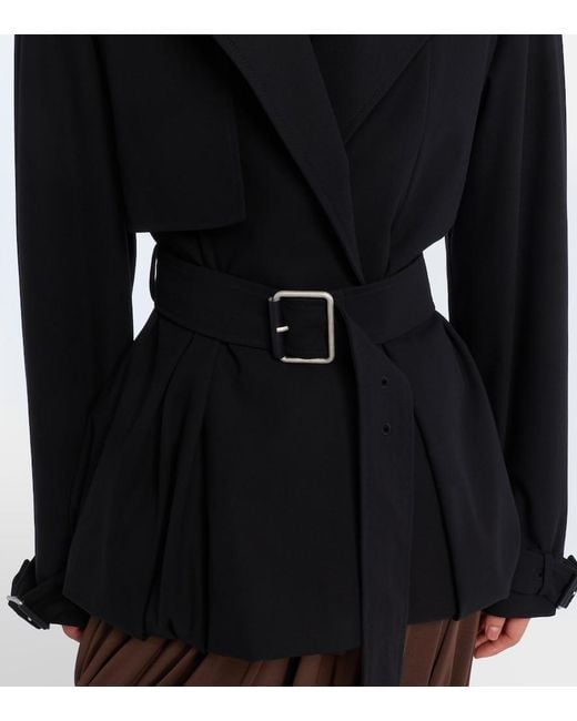 Loewe Black Balloon Cotton Jacket