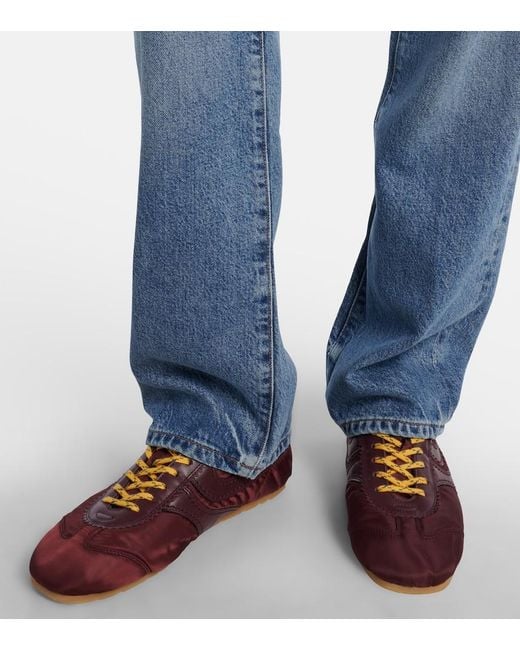 Citizens of Humanity Blue Baretta High-Rise Straight Jeans