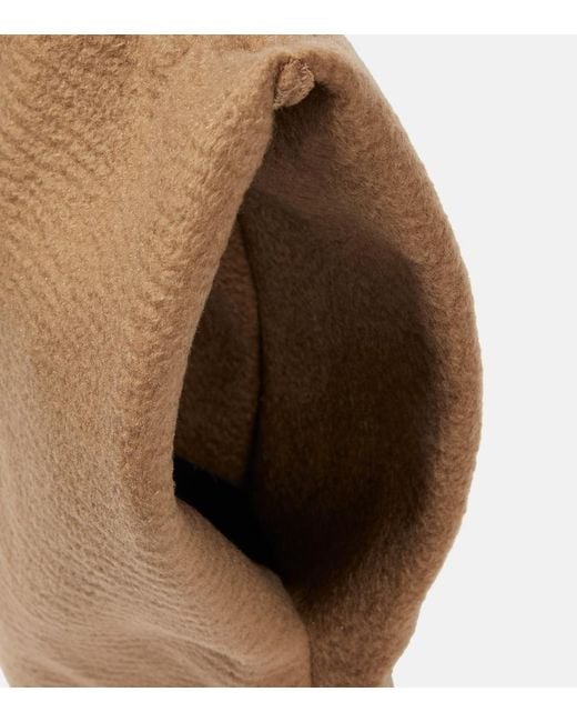 The Row Brown Glove Large Clutch Bag