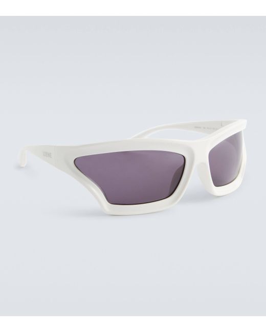 Loewe Purple Paula's Ibiza Arch Mask Sunglassess for men