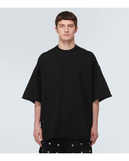 Rick Owens T-Shirt Tommy Aus Baumwoll-Jersey in Black für Herren