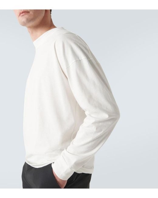 The Row White Drago Cotton Sweatshirt for men