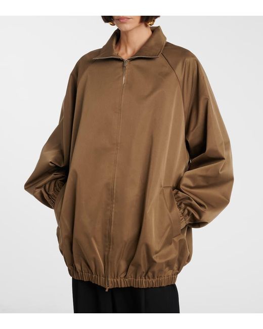 Frankie Shop Brown Baxter Oversized Blouson