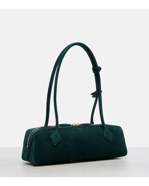 Alaïa Green Le Teckel Medium Leather Shoulder Bag