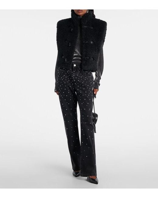Isabel Marant Black Alisa Vest