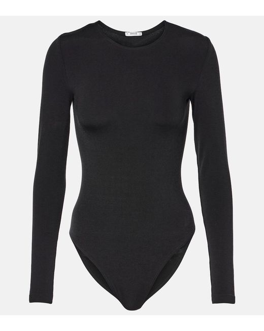 Wolford Blue Berlin Jersey Bodysuit