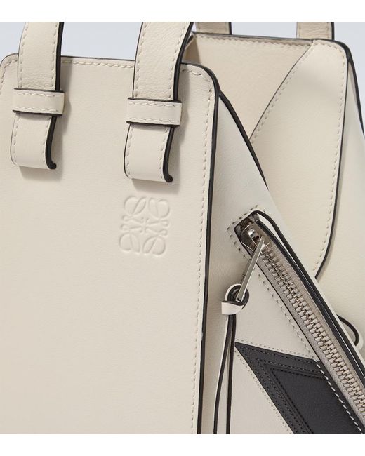 Loewe Natural X Louis Wain Hammock Leather Top-Handle Bag for men