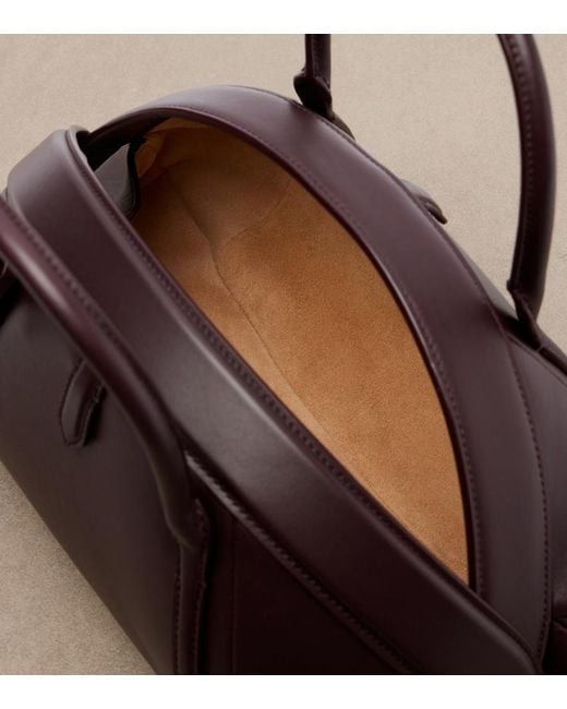 Alaïa Brown Purse Small Leather Top-Handle Bag