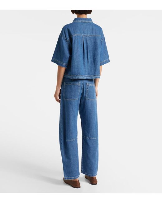 Velvet Blue Jeanshemd Kaddy