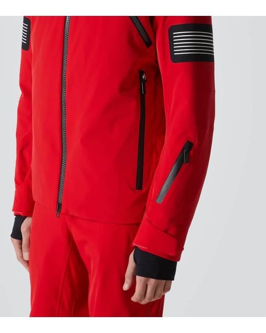 Toni Sailer Skijacke Allan in Red für Herren