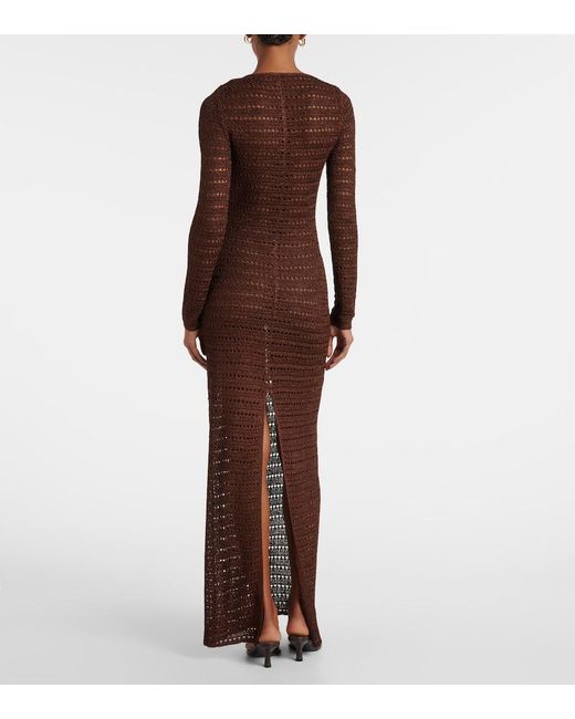 Abito Lungo di SAME in Brown