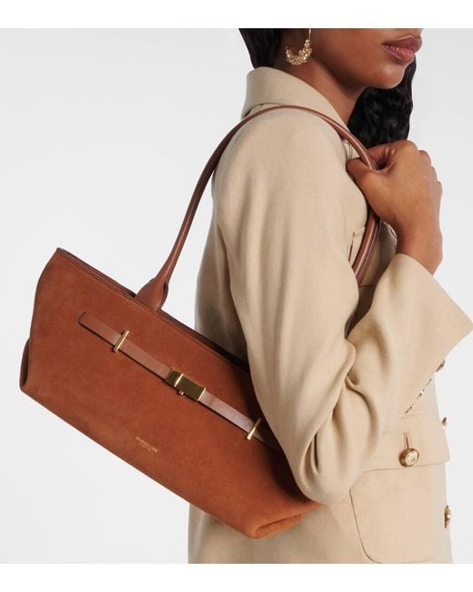 Bolso Al Hombro New York De Ante DeMellier London de color Brown